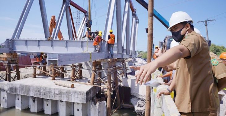 Jembatan Titidua  Sicanang Belawan Ditargetkan Selesai Akhir Tahun