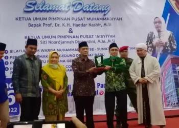 Haedar Nashir Hadiri Silaturrahim Muhammadiyah Sumatera Barat