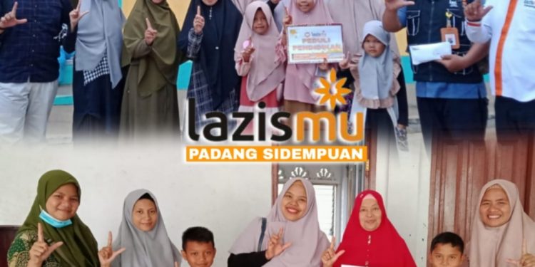 100 Pelajar Terima Bantuan SPP dari LazisMu Padangsidimpuan