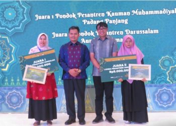 Ponpes Kauman Muhammadiyah Padang Panjang Juara 1 Lomba Pesantren Unggulan