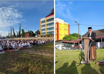 Sambut Idul Adha, PDM dan Ortom Kota Gunungsitoli Adakan Shalat Idul Adha