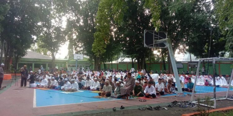 Salat Idul Adha dan Kurban Bersama Ratusan Jamaah di Pesantren Kwala Madu