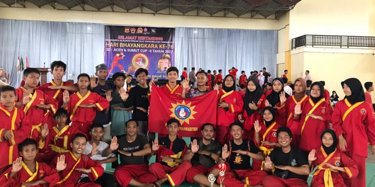 Tapak Suci Langkat Raih Juara Umum II Piala Bayangkara di Aceh Tamiang