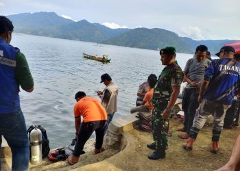 Dua Remaja Menikmati Danau Lut Tawar Tewas Tenggelam