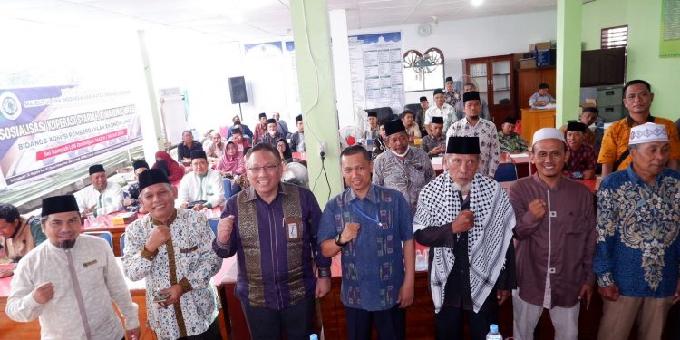 MUI Sumut Bangun Spirit Koperasi Syariah dan Warung Wakaf di Serdang Bedagai