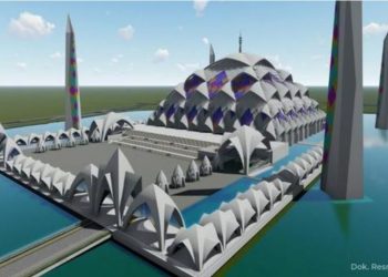 Hampir Rampung, Masjid Raya Al-Jabbas akan Menjadi Masjid Terindah