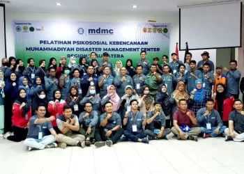 MDMC se-Sumatera Ikuti Pelatihan Psikososial Kebencanaan