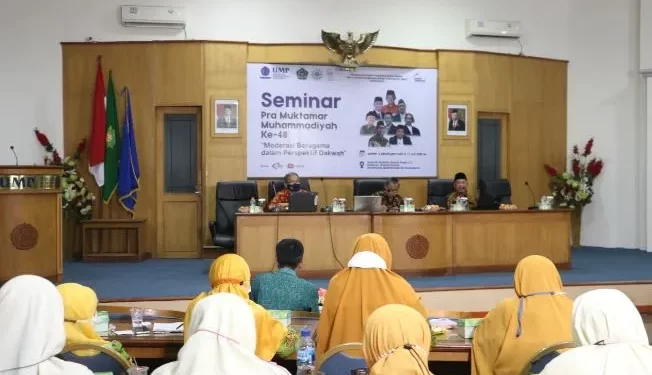 Seminar Pra Muktamar, Moderasi Beragama dalam Perpesktif Dakwah