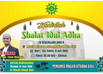Shalat Idul Adha di Masjid Taqwa Muhammadiyah Sigli
