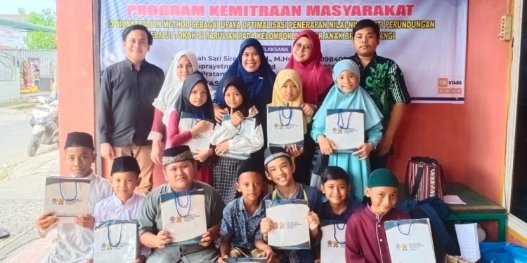 Dosen UMSU Berikan Edukasi Anti Perudungan Bagi Anak