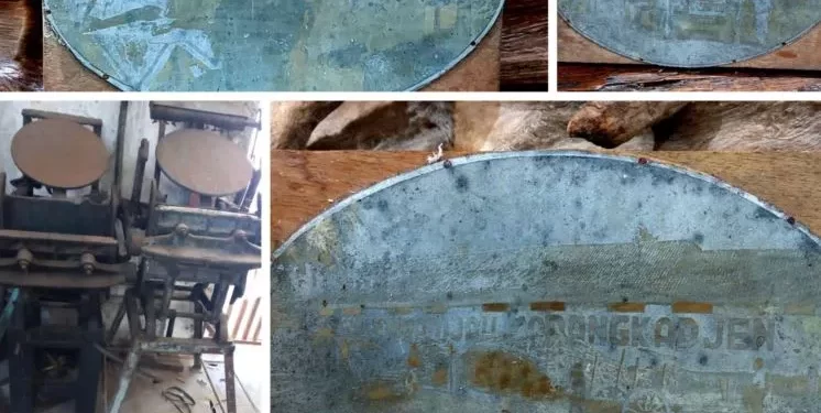 Ditemukan, Tiga Plat Cetak Bergambar Muktamar Muhammadiyah