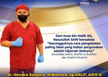 Kolom dr.  Hendra Sutysna : Bekam (Hijamah) Bagi Kesehatan