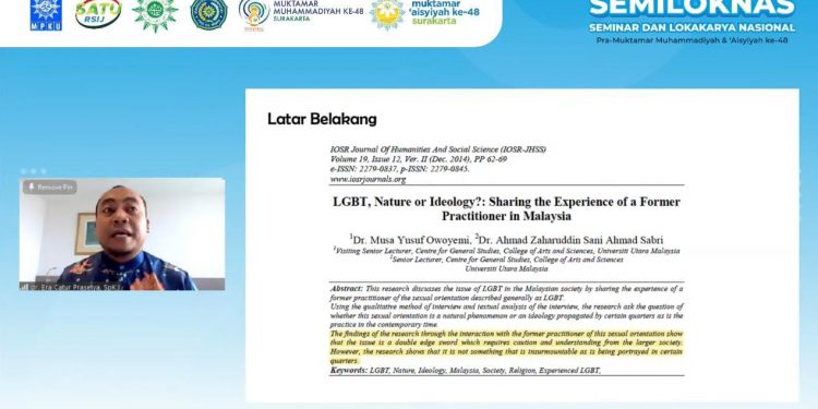 Saran dari Dokter Muhammadiyah untuk Mencegah Adanya Kasus LGBTQ