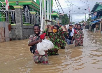 Banjir Landa Kota Sorong, Muhammadiyah Terjunkan Relawan Bantu Warga