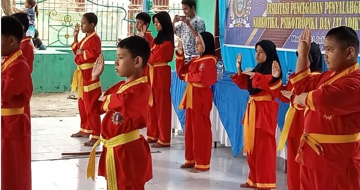 Anggota DPRD Sumut Gelar Reses, Tapak Suci Unjuk Kebolehan