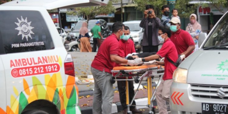 20 Kelompok Relawan Ambulan PDM Kab. Bantul Gelar Lomba PPGD Tingkatkan Kesiapsiagaan Jelang Muktamar 48