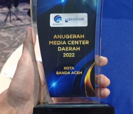 Pemerintah Kota Banda Aceh Raih Anugerah Kategori Berita Kota