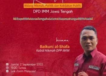 Konsolidasi IMM Tolak Kenaikan BBM