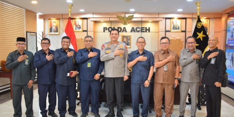 Ketua PT Aceh Silaturrahim ke Polda Aceh, Perkuat Penanganan Hukum