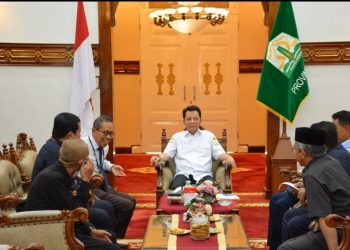 KPT Silaturahim ke Pj Gubernur dan Kajati Aceh