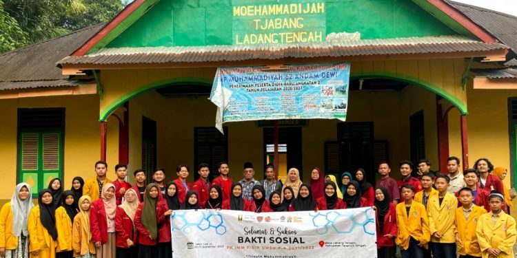 Mengusung tema Trisula Muhammadiyah, PK-IMM FISIP UMSU Gelar Baksos di Tapanuli Tengah