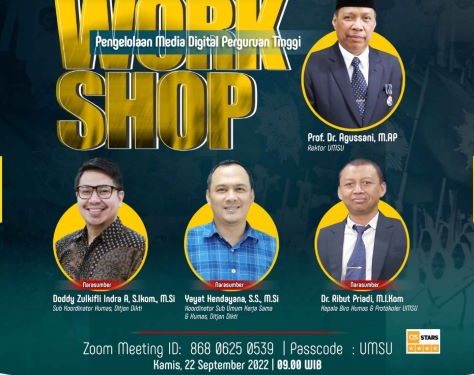 Workshop Pengelolaan Media Digital Perguruan Tinggi