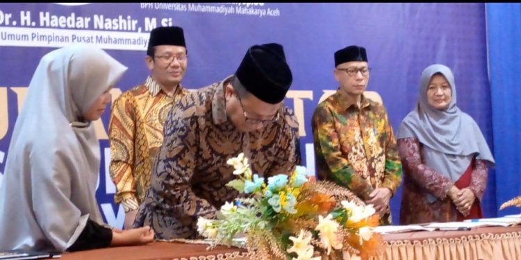 Dua Universitas Muhammadiyah di Aceh Tandatangani Kerjasama