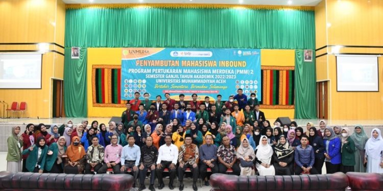 69 Mahasiswa Inbound PMM-2 dari 44 PT Belajar di UNMUHA