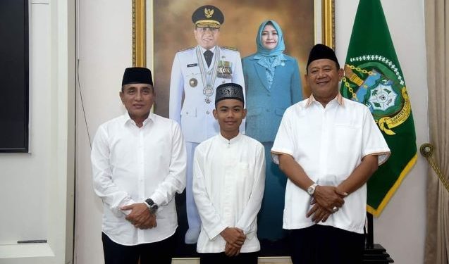 Juara 2 King Abdul Aziz Internasional Holy Qur’an Contest, Zahran Auzan Terima Beasiswa Umroh