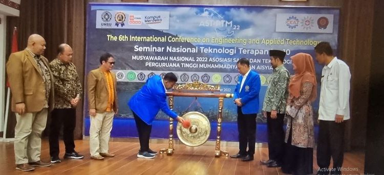 Bupati Simalungun Buka Munas AST-PTMA dan Seminar Nasional Teknologi Terapan di Parapat