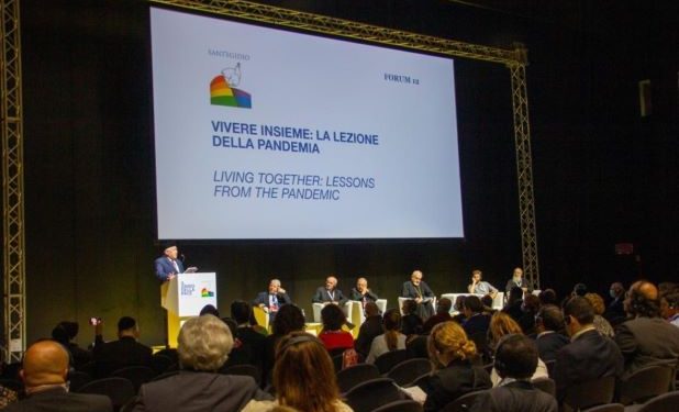 Din Syamsuddin dari Roma, Saatnya Umat Lintas Agama bekerja sama Membangun Peradaban Baru Pasca Pandemi