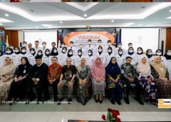 Fakultas Kedokteran UMSU  Gelar Yudisium 44 Dokter dan Dokter Muda