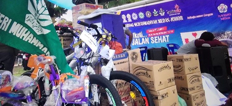 Semarak Muktamar PCM Medan Johor, Gerak Jalan dan Donor Darah