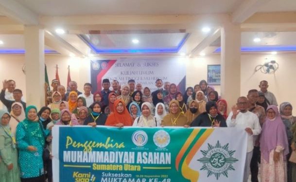 PDM Asahan Lepas Keberangkatan Peserta dan  Penggembira Muktamar