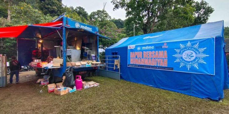Operasi SAR, Muhammadiyah Kerahkan Personil, Ambulan, Hingga Dirikan Dapur Umum Khusus