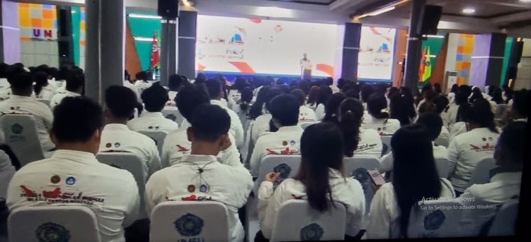 Kemenhan RI Sampaikan Kuliah Umum Bela Negara di Kampus UMSU