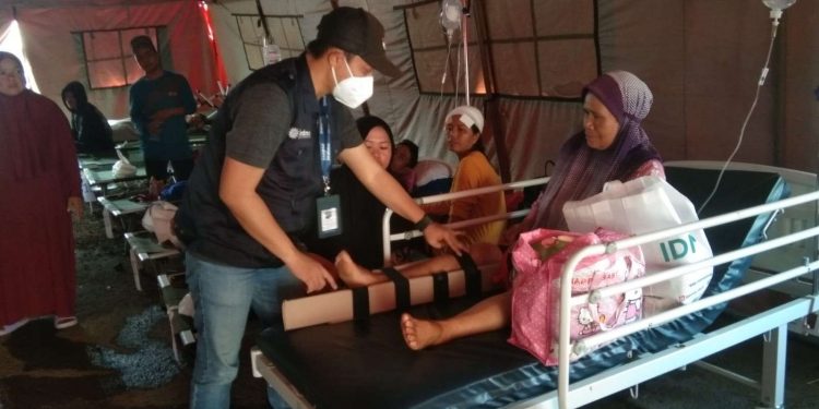 Lebih Dari 2000 Penyintas Gempa Cianjur Mendapat Layanan Kesehatan Muhammadiyah