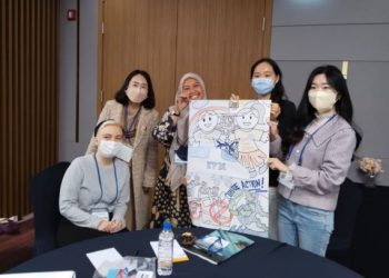 Wakili Indonesia, SMADIGA Hadir pada Konferensi Internasional di Korea