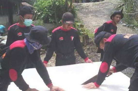 Longsor di Kecamatan Wanayasa,  Relawan Muhammadiyah Banjarnegara Bantu Warga Terdampak