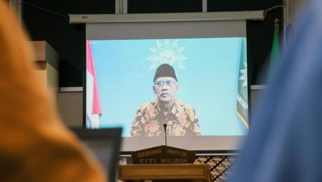 Silaturahim dengan Awak Media, Haedar Nashir Sampaikan Lima Hal