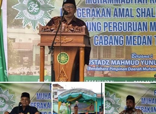 Hari Ber-Muhammadiyah Kota Medan, Kumpulkan Dana Gas Rp 150 Juta Lebih