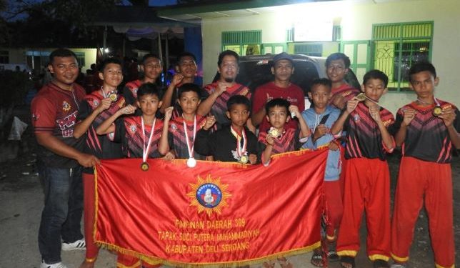 Tapaksuci Pimda 309 Deli Serdang Sabet Tujuh Medali