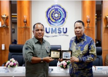 UMSU Terima Kunjungan  SMK NI Tapung Hulu Kampar Riau