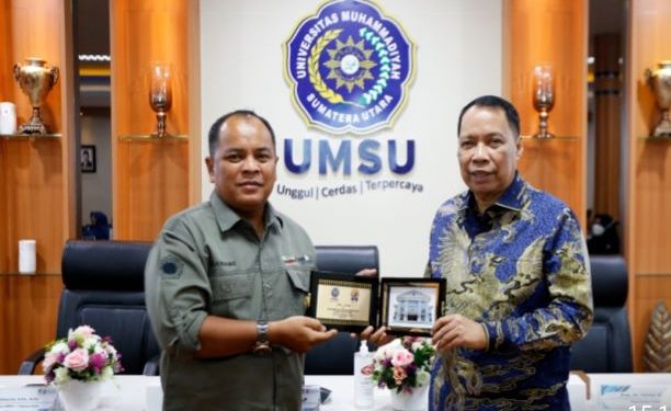 UMSU Terima Kunjungan  SMK NI Tapung Hulu Kampar Riau