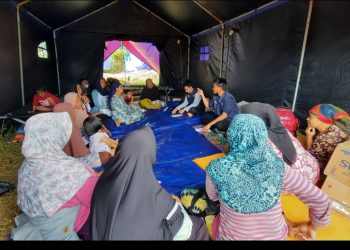 Atasi Masalah Psikologis, Relawan Muhammadiyah Berdayakan  Penyintas Gempa Cianjur