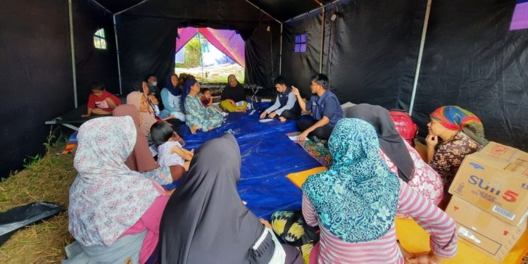 Atasi Masalah Psikologis, Relawan Muhammadiyah Berdayakan  Penyintas Gempa Cianjur
