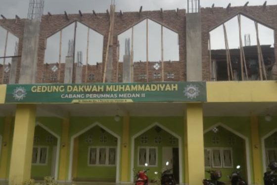 PCM Perumnas Medan II Lanjutkan Pengecoran Lantai III Gedung Dakwah