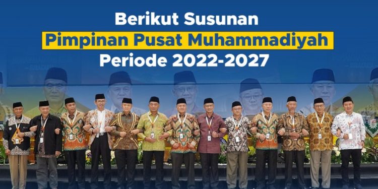 PP Muhammadiyah Tambah Lima Anggota, Berikut Susunan Pimpinan Pusat Muhammadiyah Periode 2022-2027