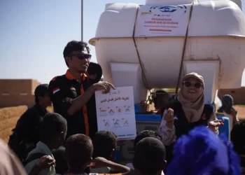 Sumur Air Perdana Lazismu untuk Sudan Diresmikan