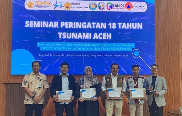Kapasitas Daerah Aceh dalam Menghadapi Tsunami Masih Lemah